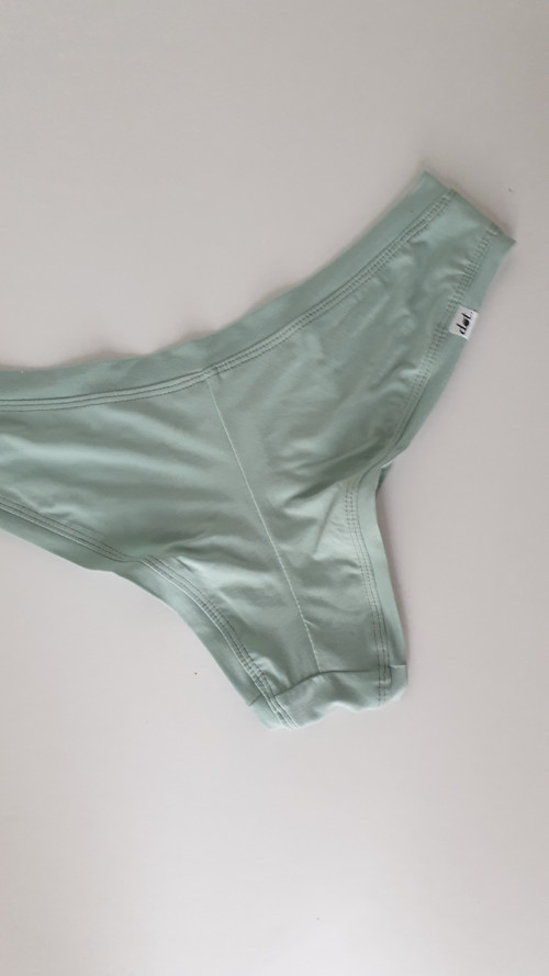 Dámské BRAZILKY - BAMBUS *Milky green