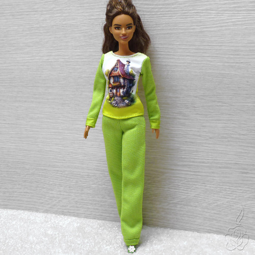 Kalhoty a triko pro Barbie