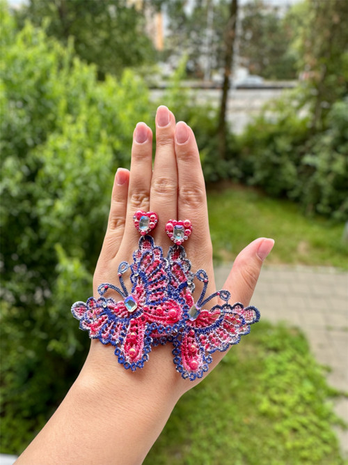 Náušnice Mariposa