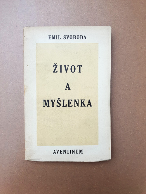 Život a myšlenka