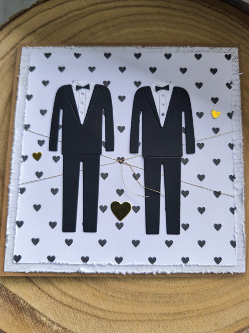 Přání pro gay pár - Mr & Mr – gratulujeme!
