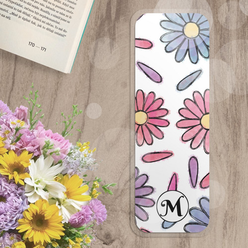 Záložka Floral watercolour 1 - prostě kytky
