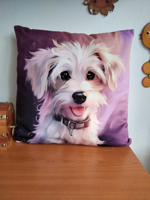 Hebký povlak na polštářek 40x40