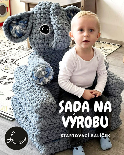 Startovací balíček - slon křeslo