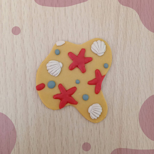 FIMO magnet na každé roční období flek - léto