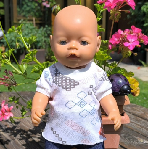 TRIČKO PRO PANENKU BABY BORN 40 až 43 cm