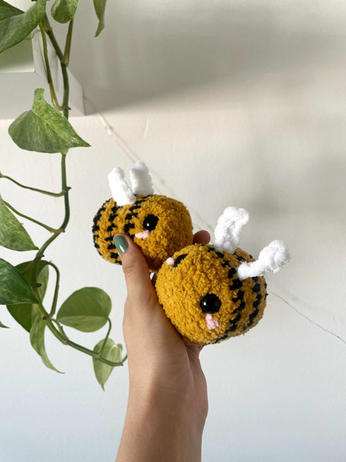 Plyšové mini včeličky — foto 1
