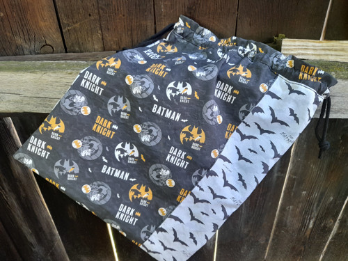 Pytlík na přezuvky-batman