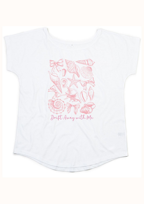 Bio dámské tričko "Drift away with me" — foto 1