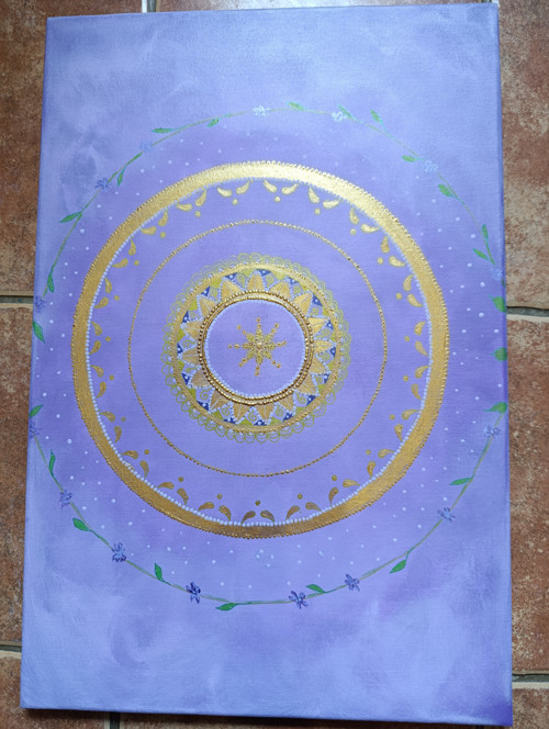 Vánoční mandala — foto 1
