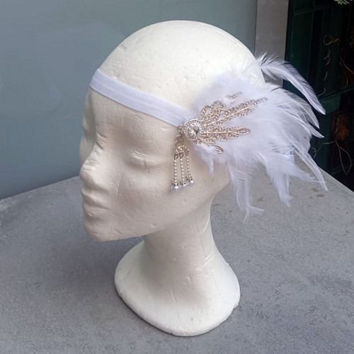 Great Gatsby Bride Crystal ... čelenka