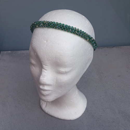 Emerald Crystal mix ... čelenka