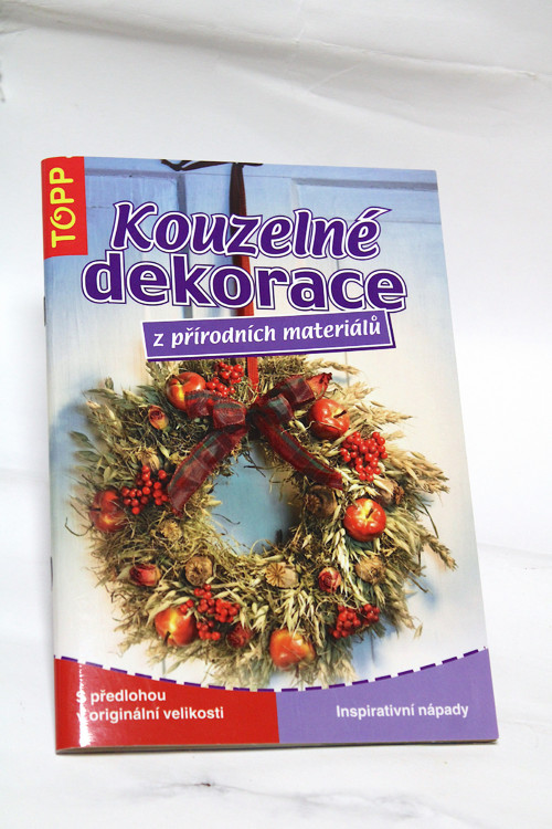 Sešitek Kouzelné dekorace z přírodních materiálů