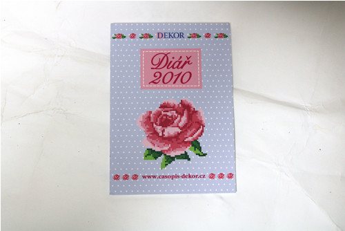 Sešitek Diář 2010