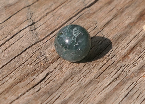 Kulička 8 mm - mechový achát V1163