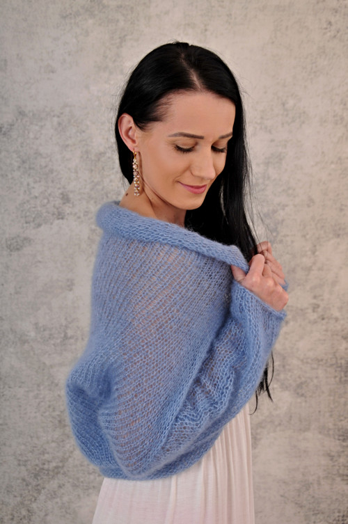 Hebké mohérové bolero Eleanor