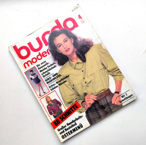 BURDA 4/1987 — foto 1
