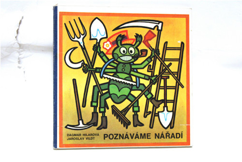 Dětská kniha Poznáváme nářadí