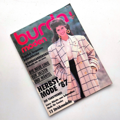 BURDA 9 /1987 — foto 1