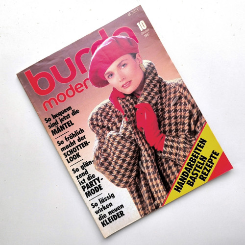BURDA 10 /1987 — foto 1