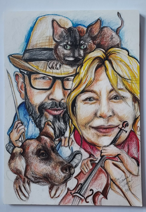 Karikatura - Ilustrace