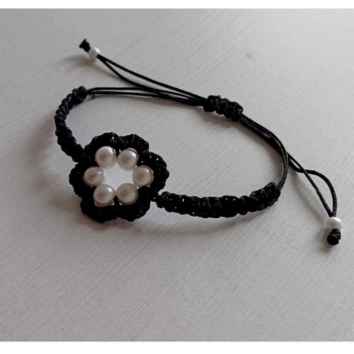 Náramek Shamballa s korálky