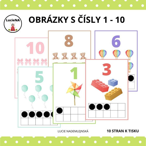Obrázky do školky - plakáty 1 - 10