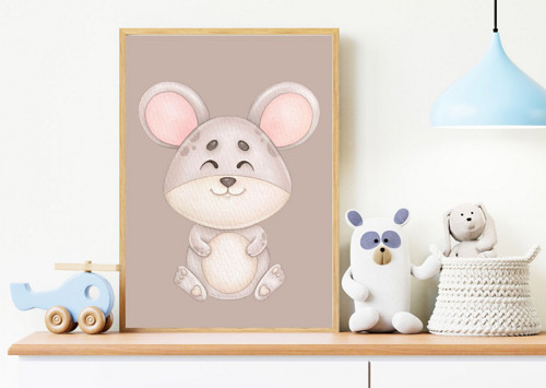 Plakát do dětského pokojíčku/ MYŠKA