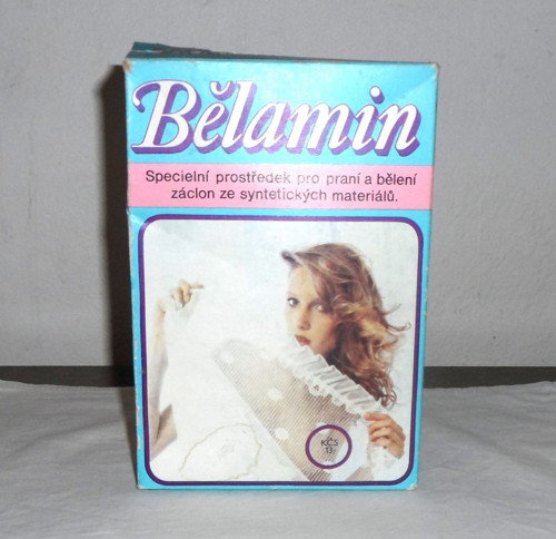 Balení, PRÁŠEK na praní Bělamin • Drutep