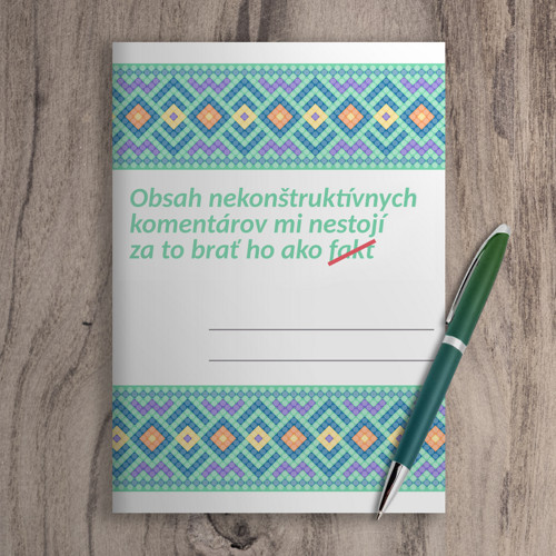 Sešit proti nekonstruktivitě (verze 1) - chladné