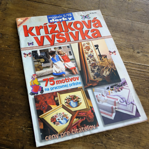 Magazín Dorky ... 5/98 ... krížiková výšivka