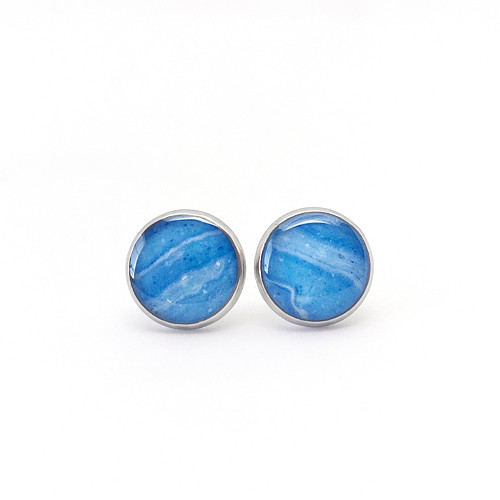 Modré pecky (12 mm)