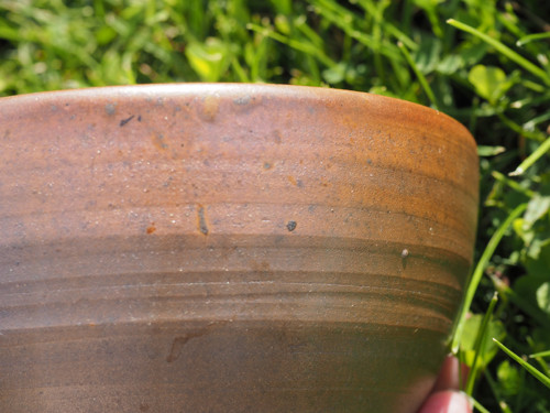 Porcelánová miska - čajový šálek z dřevopalu