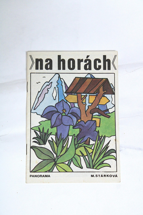 Retro omalovánka Na horách — foto 1