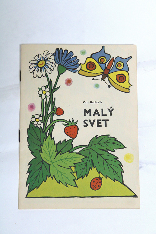 Retro omalovánka Malý svet