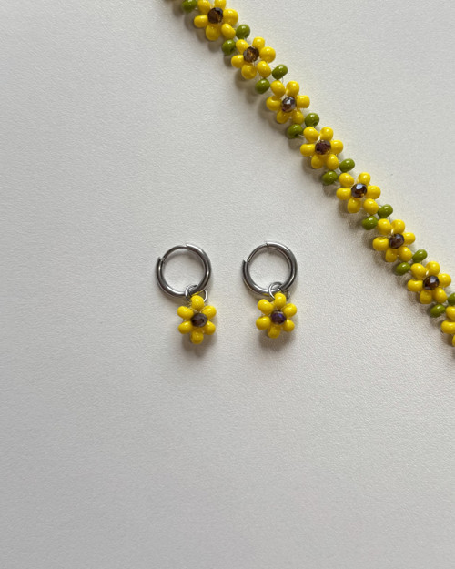 Sunflower Earrings
