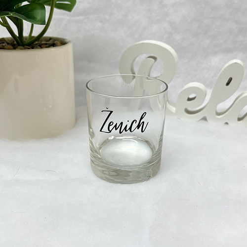 Sklenička na whisky “Ženich” 310ml