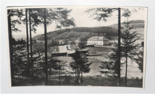 ČB čistá POHLEDNICE • Horní Bečva, Hotel Bernkop
