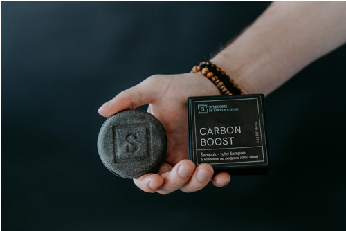 Šampuk s kofeinem Carbon Boost