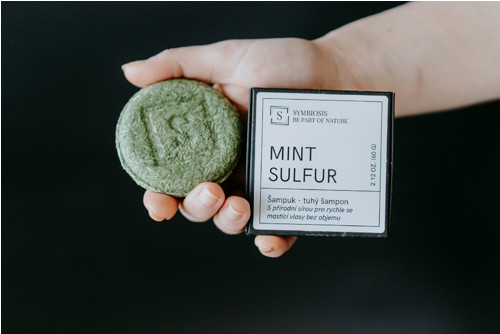 Šampuk s přírodní sírou Mint Sulfur