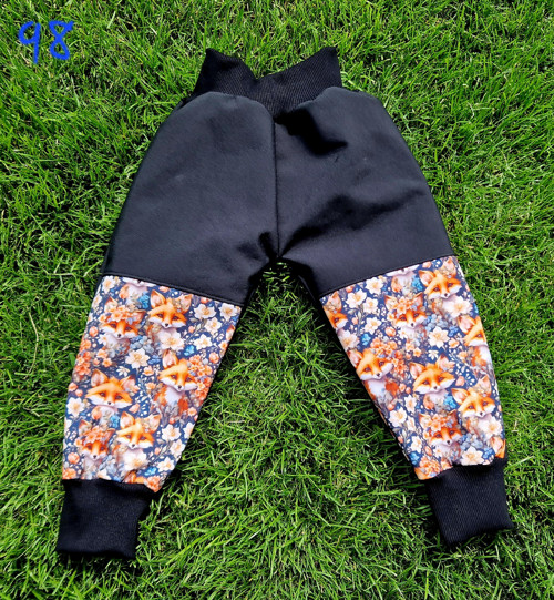 Softshell kalhoty s fleecem liska