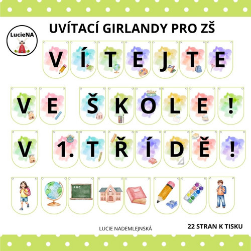 Uvítací girlandy pro ZŠ — foto 1