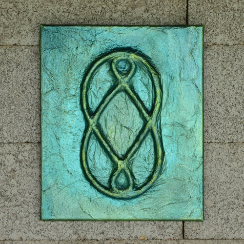 Obraz/struktura symbol 25x30 cm