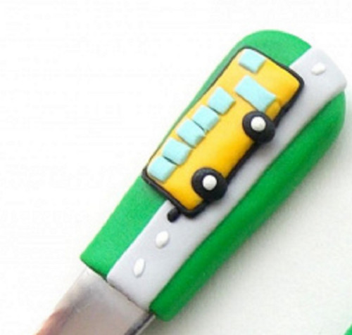 Autobus - čajová lžička — foto 1