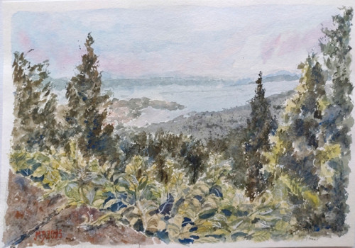 Z hradeb Labinu