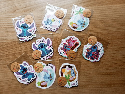775 - Samolepky - Stitch