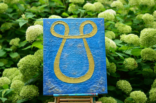 Obraz/struktura symbol 40x50 cm