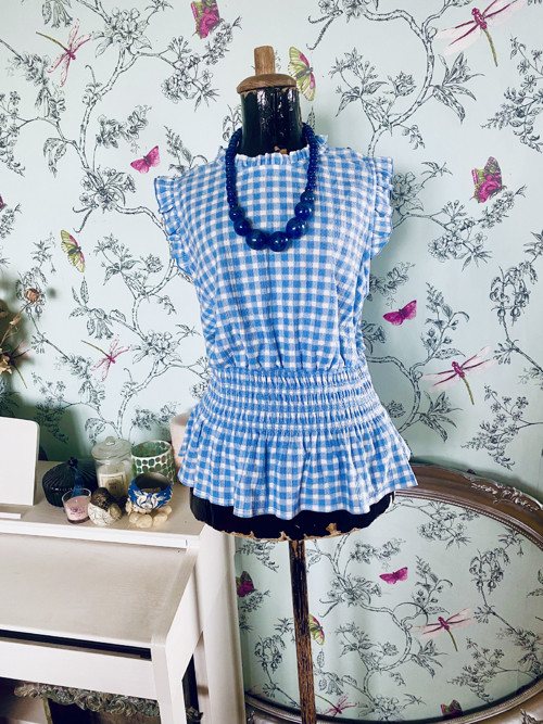 Top vichy kostka — foto 1