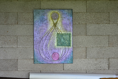 Obraz/struktura symbol 50x70 cm