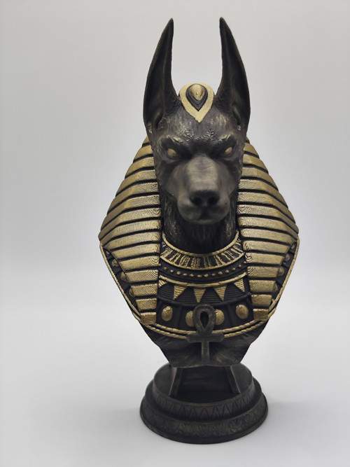 Anubis - zlatá patina